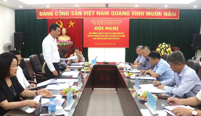 Thành phố Hà Nội phấn đấu đạt và vượt các chỉ trong đầu tư xây dựng