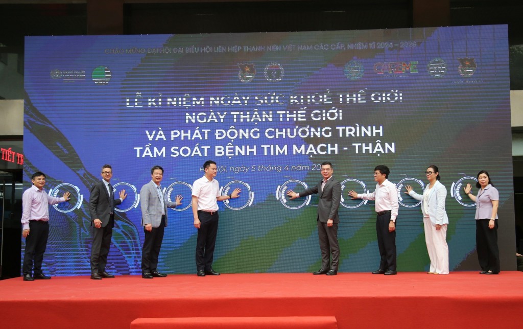 Phát động chương trình tầm soát bệnh tim mạch, thận