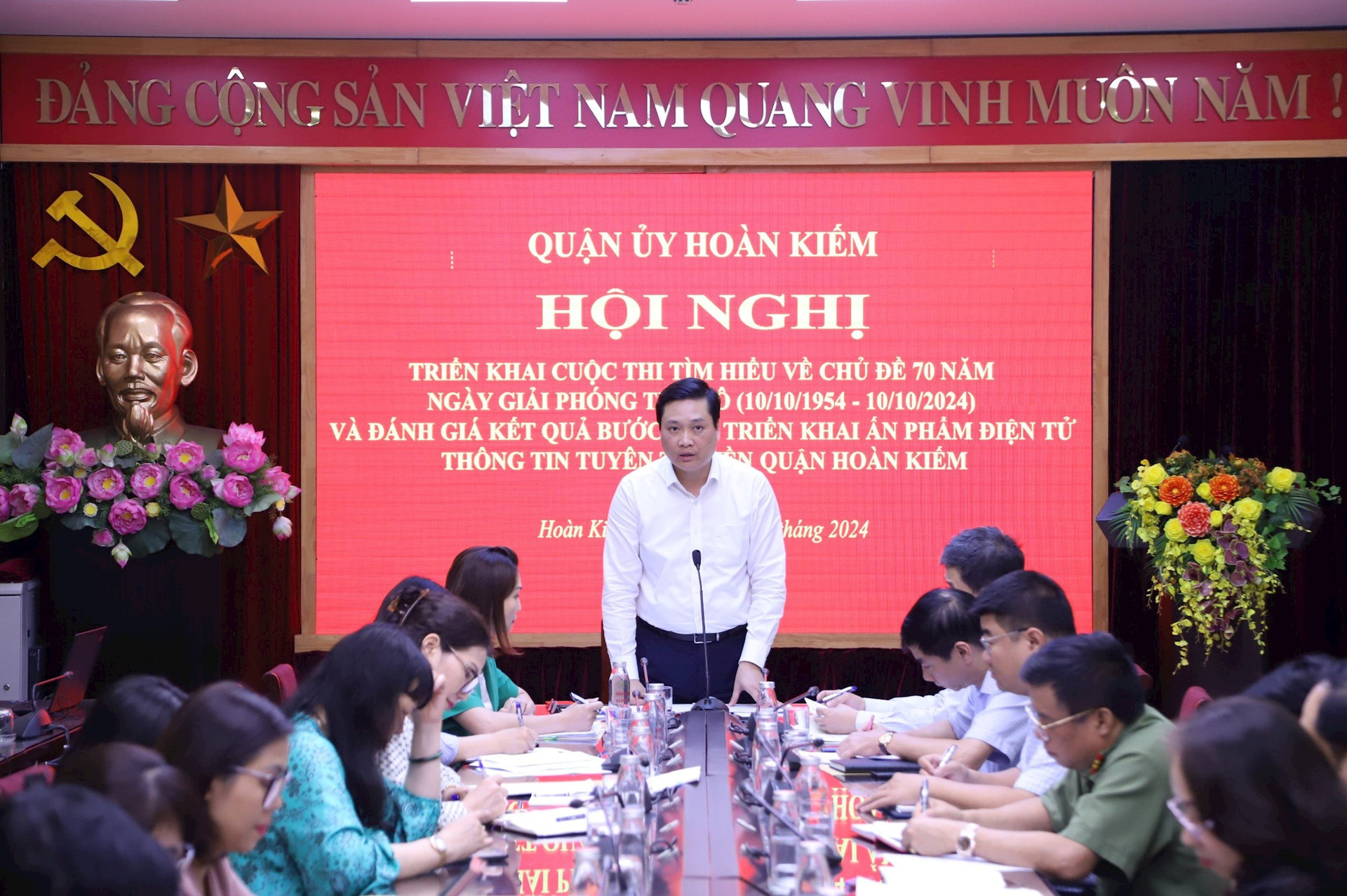 Quận Hoàn Kiếm tích cực hưởng ứng Cuộc thi tìm hiểu 70 năm Ngày Giải phóng Thủ đô