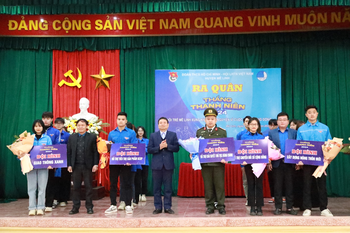 Tuổi trẻ Mê Linh xung kích, tình nguyện vì cuộc sống cộng đồng