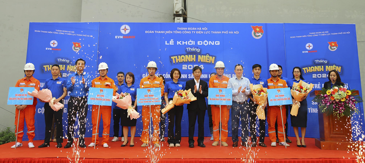 Tuổi trẻ EVNHANOI: Đoàn kết - Sáng tạo - Tình nguyện