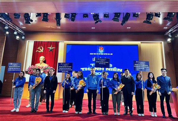 Khởi động tháng thanh niên năm 2024 - Phát huy sức trẻ trong các hoạt động tình nguyện
