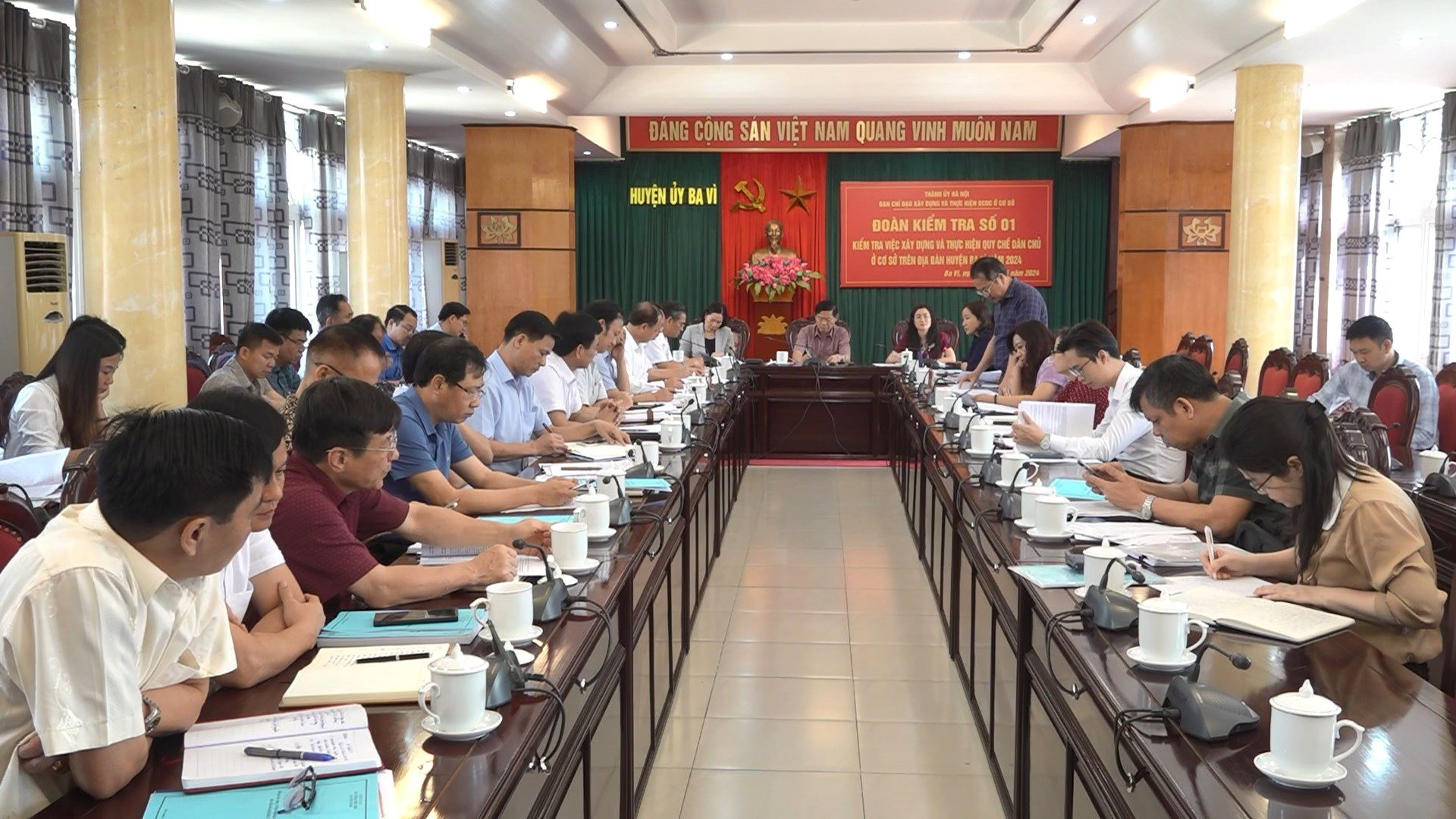 Huyện Ba Vì phấn đấu 100% đơn thư khiếu nại, tố cáo được giải quyết