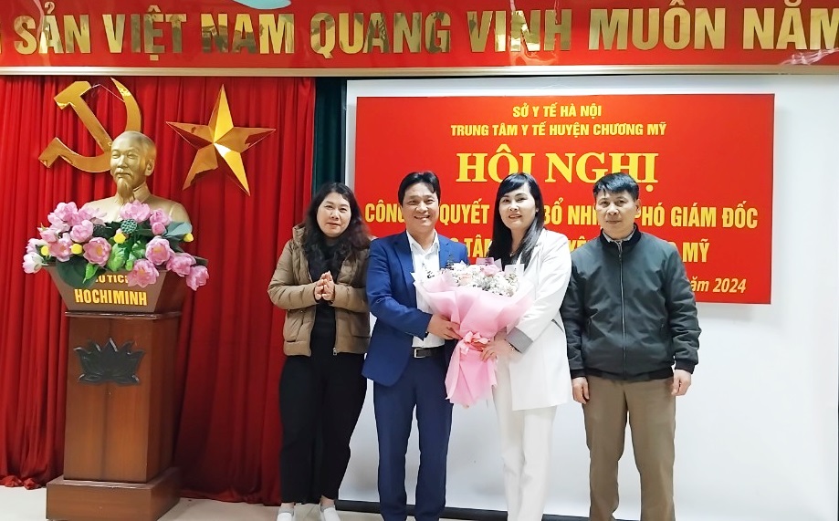 Huyện Chương Mỹ có tân Phó Giám đốc Trung tâm Y tế huyện
