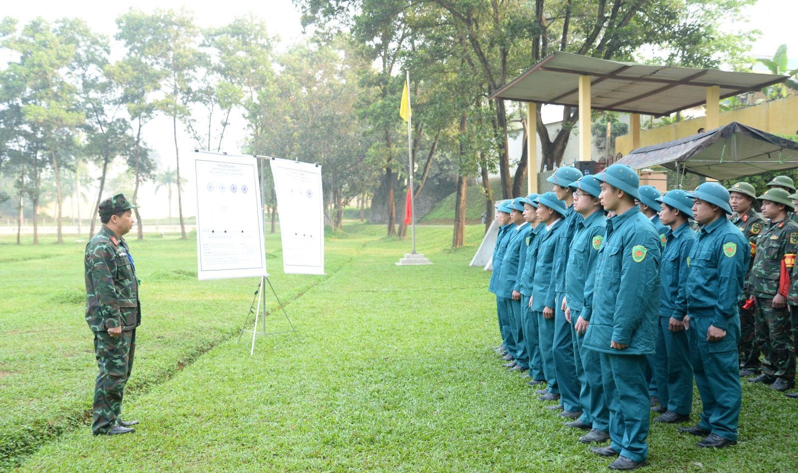Nâng cao chất lượng huấn luyện lực lượng dân quân tự vệ