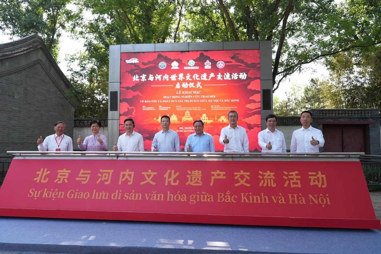 Hà Nội và Bắc Kinh bảo tồn và phát huy giá trị di sản, góp phần thúc đẩy phát triển kinh tế - xã hội và giao lưu văn hóa