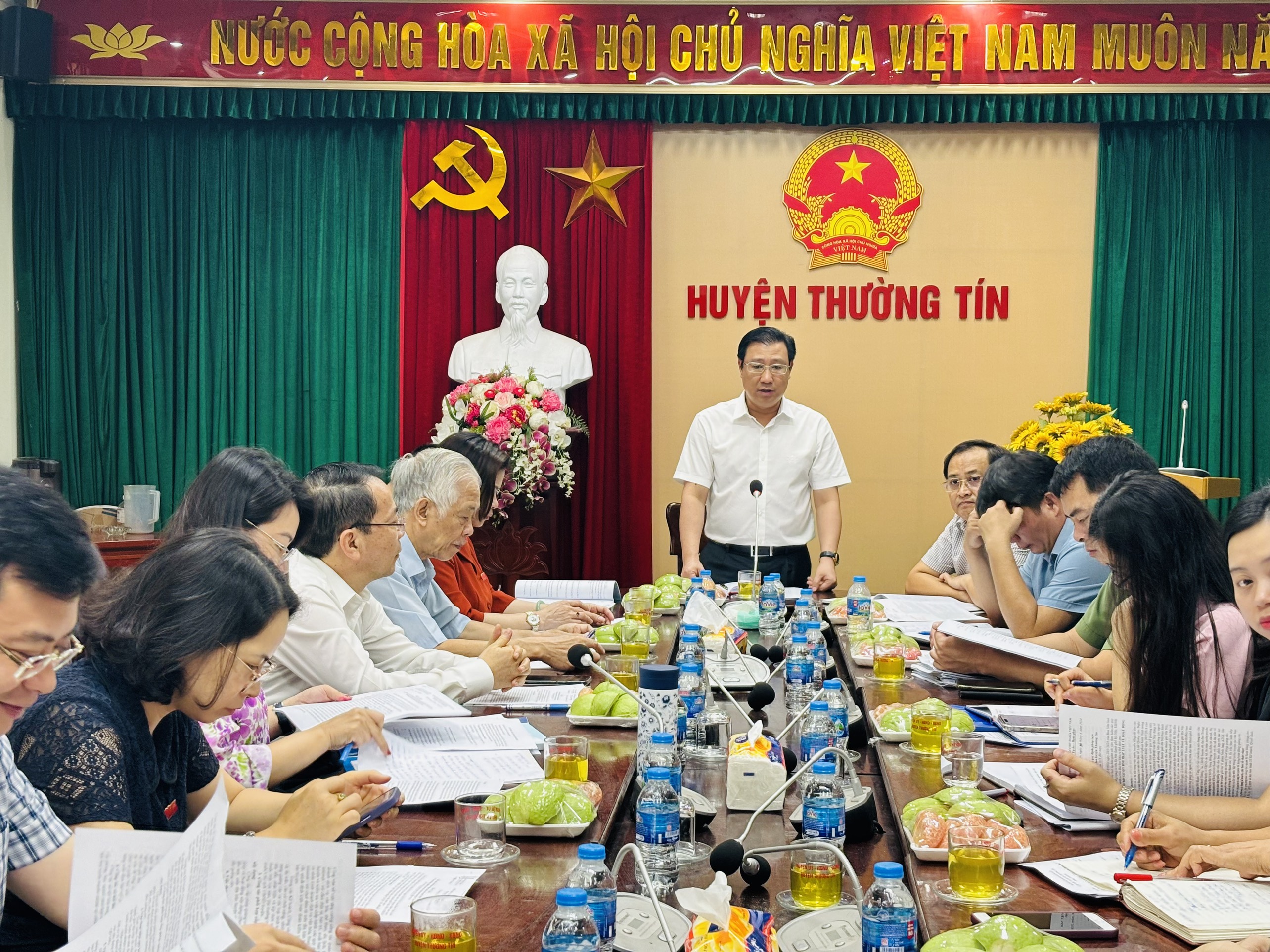 Huyện Thường Tín tiếp tục thực hiện tốt quản lý Nhà nước trong lĩnh vực quảng cáo
