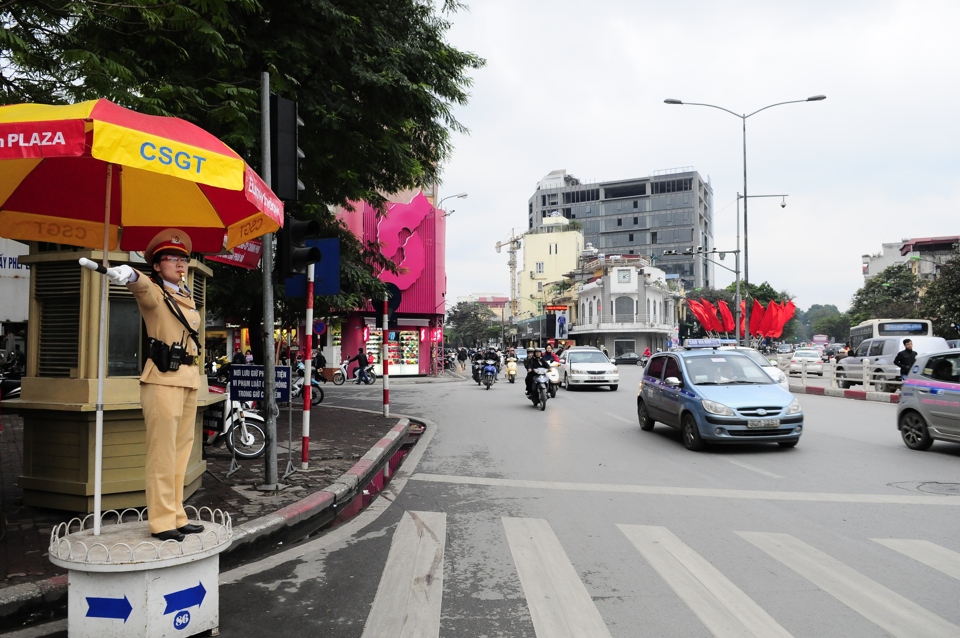 Phân luồng bảo đảm trật tự giao thông phục vụ Đại lễ Phật đản