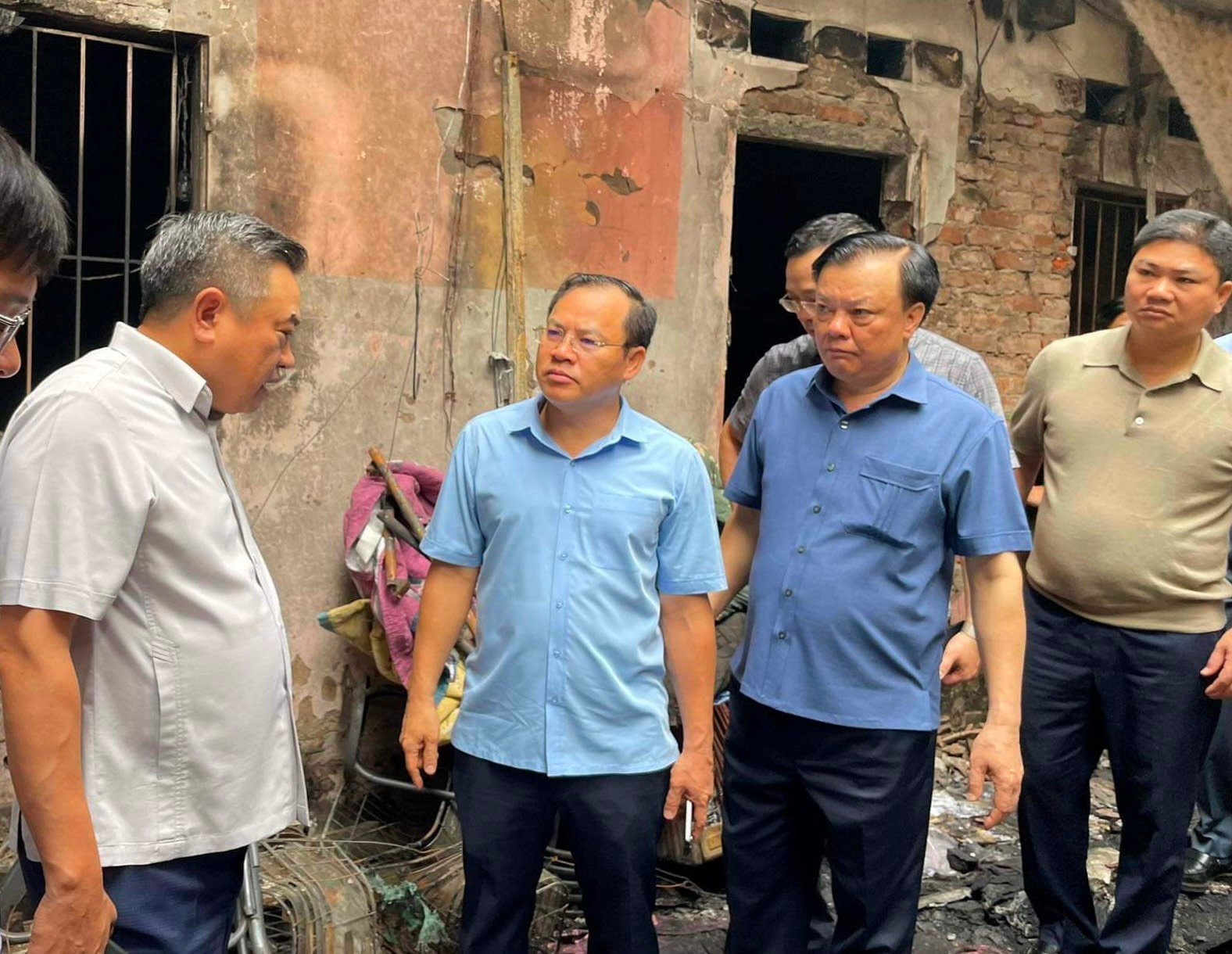 Thông tin ban đầu về vụ cháy xảy ra tại quận Cầu Giấy