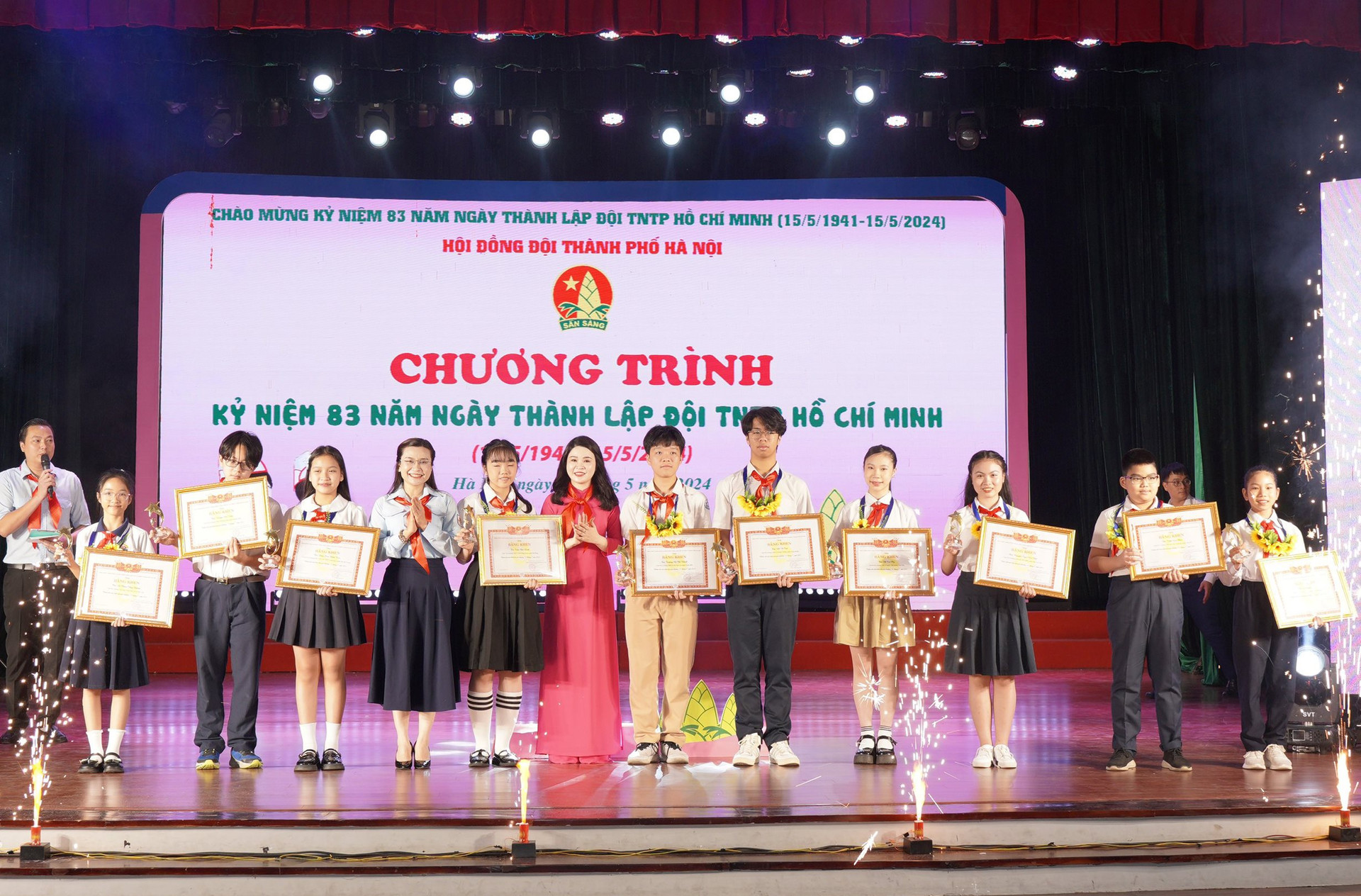 Thiếu nhi Thủ đô nỗ lực phấn đấu, xứng đáng là Đội Thiếu niên tiền phong Hồ Chí Minh