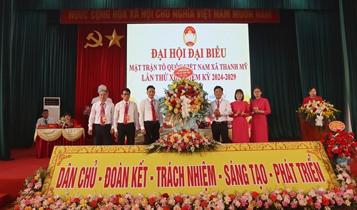 Đại hội Ủy ban MTTQ xã Thanh Mỹ (thị xã Sơn Tây) khóa XII nhiệm kỳ 2024-2029: Đổi mới và phát triển vững mạnh