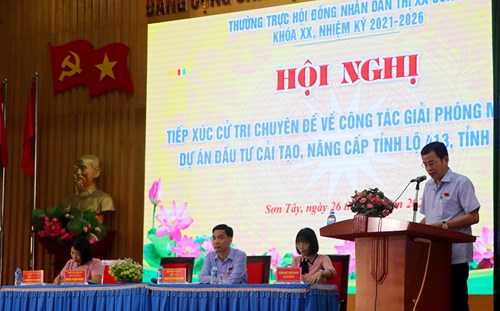 Tiến độ dự án cải tạo, nâng cấp tỉnh lộ 413 và 414: Những thách thức và giải pháp