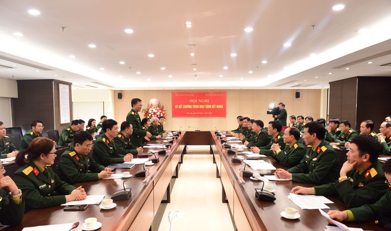 Đẩy mạnh phối hợp tuyên truyền nhiệm vụ quân sự, quốc phòng trong tình hình mới