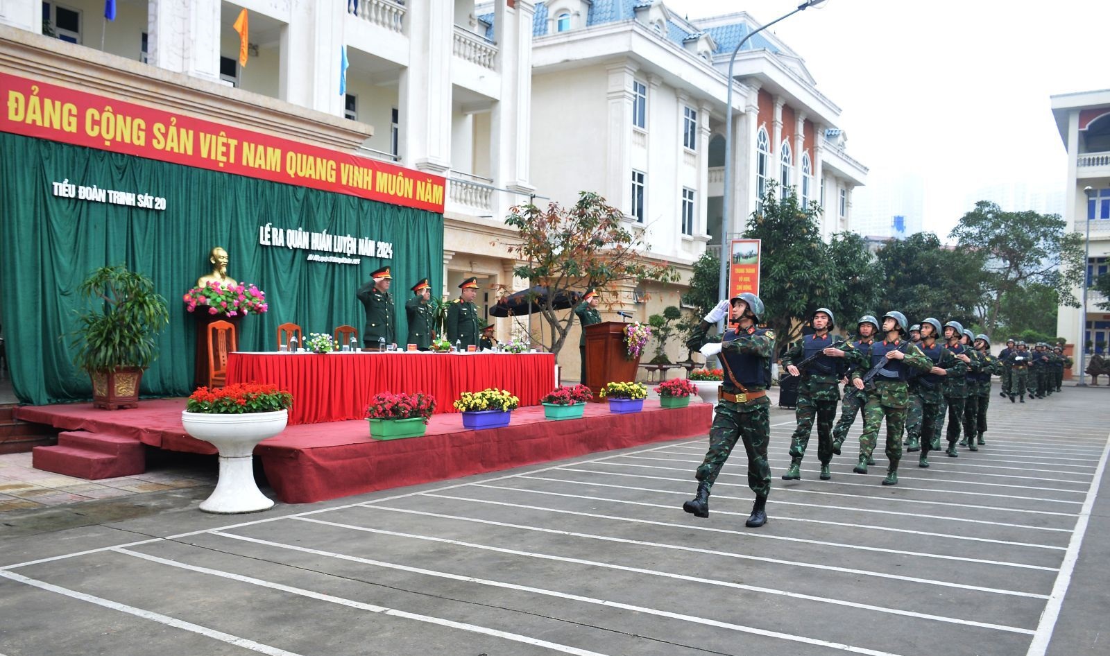 Tiểu đoàn Trinh sát 20 quyết tâm huấn luyện giỏi, đoàn kết tốt, kỷ luật nghiêm, sẵn sàng chiến đấu