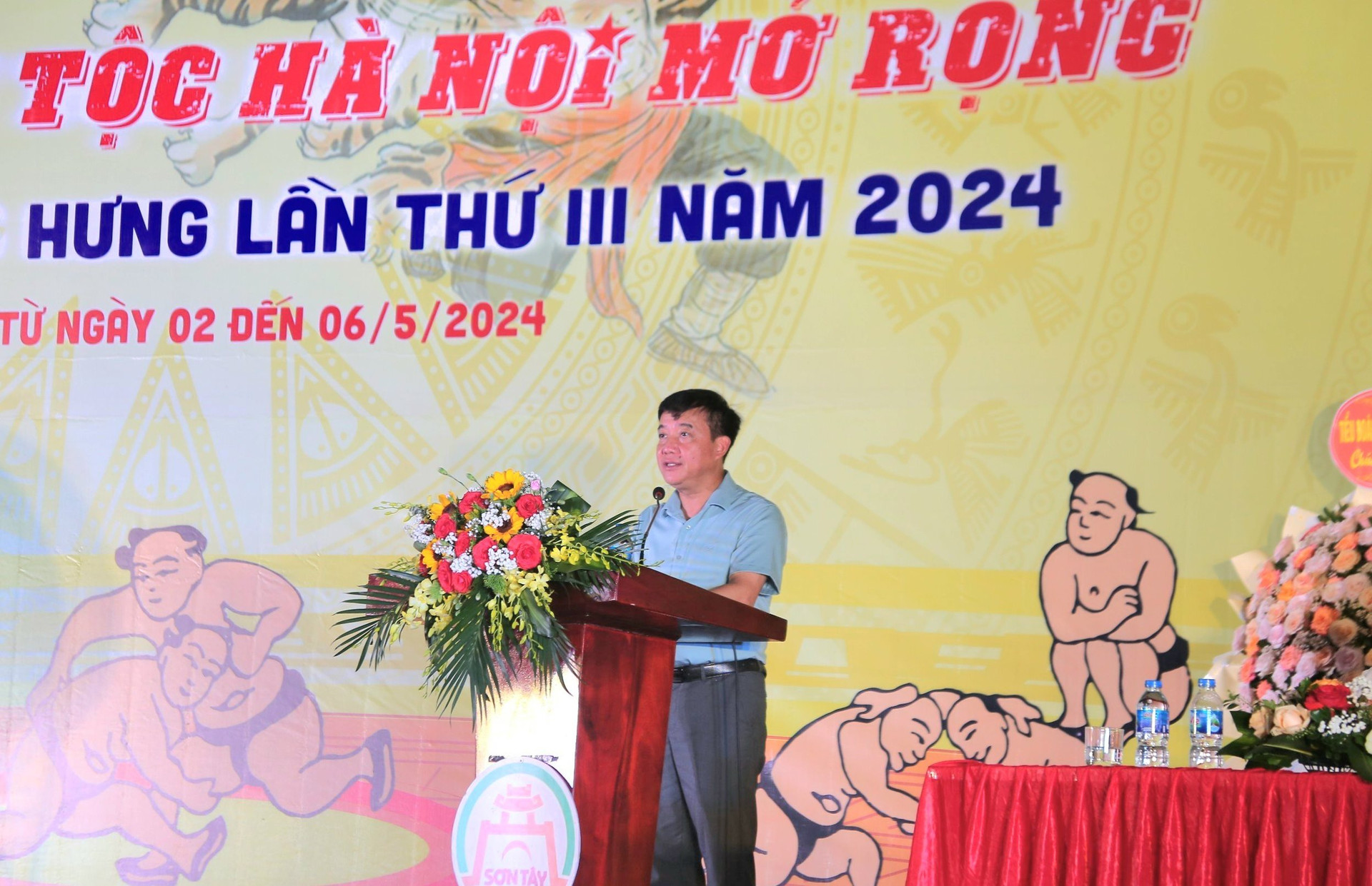 Khai mạc Giải Vật dân tộc Hà Nội mở rộng tranh Cup Phùng Hưng lần thứ III năm 2024