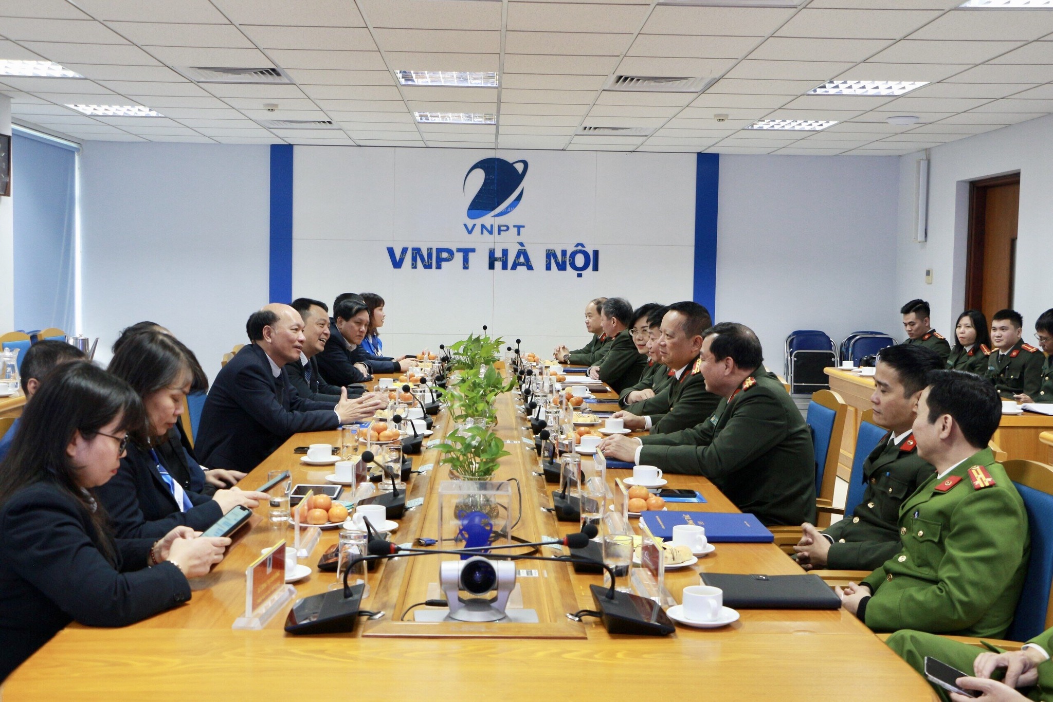 Công an Thành phố và VNPT Hà Nội: Mở rộng hợp tác chiến lược, phát triển chuyển đổi số