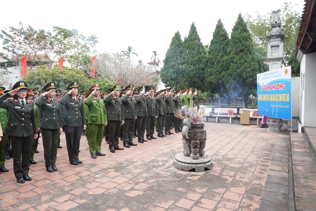 Hội Phụ nữ Công an thành phố Hà Nội và Công an tỉnh Hưng Yên trao đổi kinh nghiệm