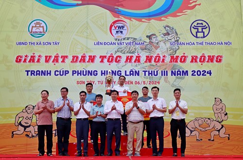 Bế mạc và trao Giải Vật Dân tộc Hà Nội mở rộng tranh Cúp Phùng Hưng lần thứ III năm 2024