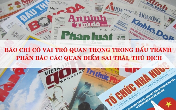 Giải pháp phát huy vai trò của báo chí, xuất bản trong bảo vệ nền tảng tư tưởng của Đảng, đấu tranh phản bác các quan điểm sai trái, thù địch