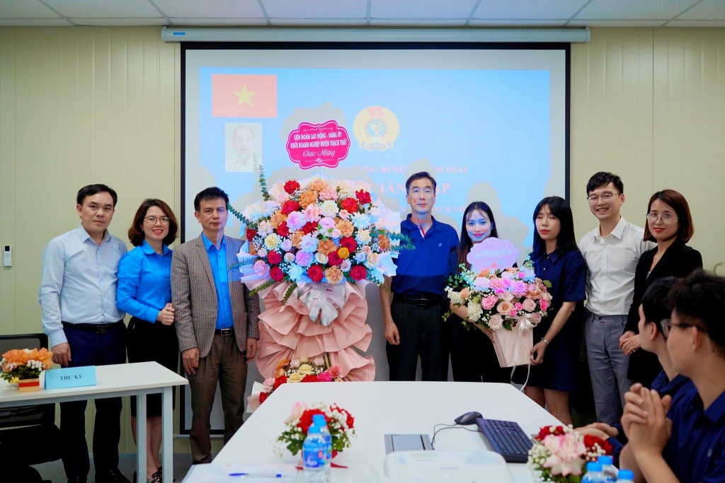 Đại hội thành lập Công đoàn Công ty TNHH Sermatech Việt Nam