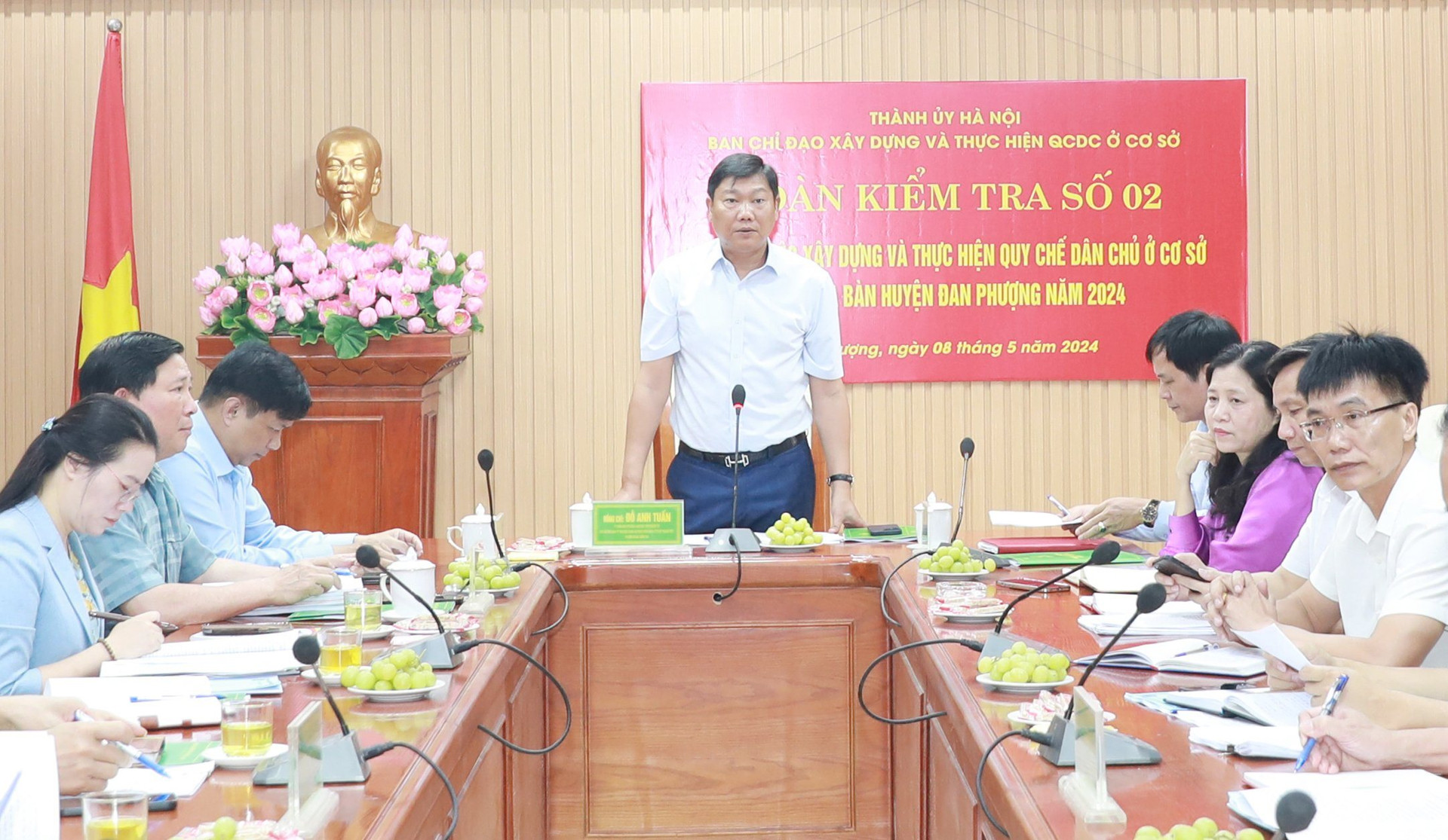 Huyện Đan Phượng cần quan tâm xây dựng và thực hiện tốt quy chế dân chủ trong công tác giải phóng mặt bằng, quản lý đất đai