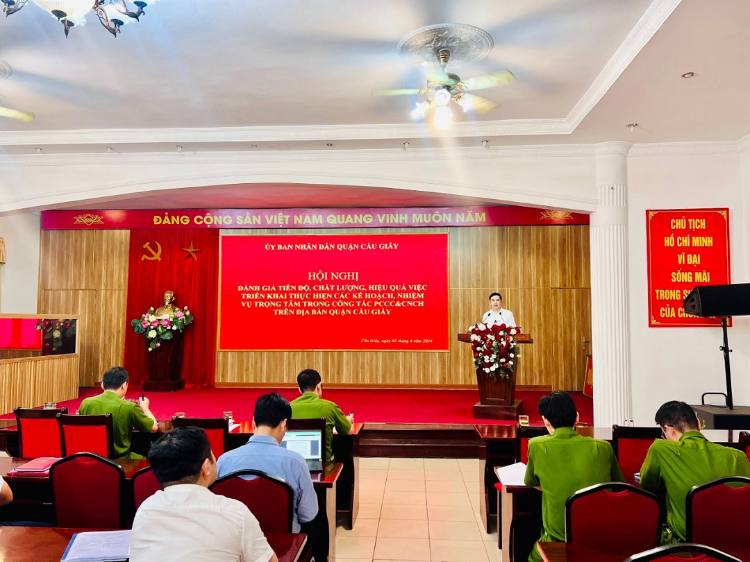Quận Cầu Giấy: Nỗ lực phòng cháy chữa cháy, bảo vệ an toàn cho người dân