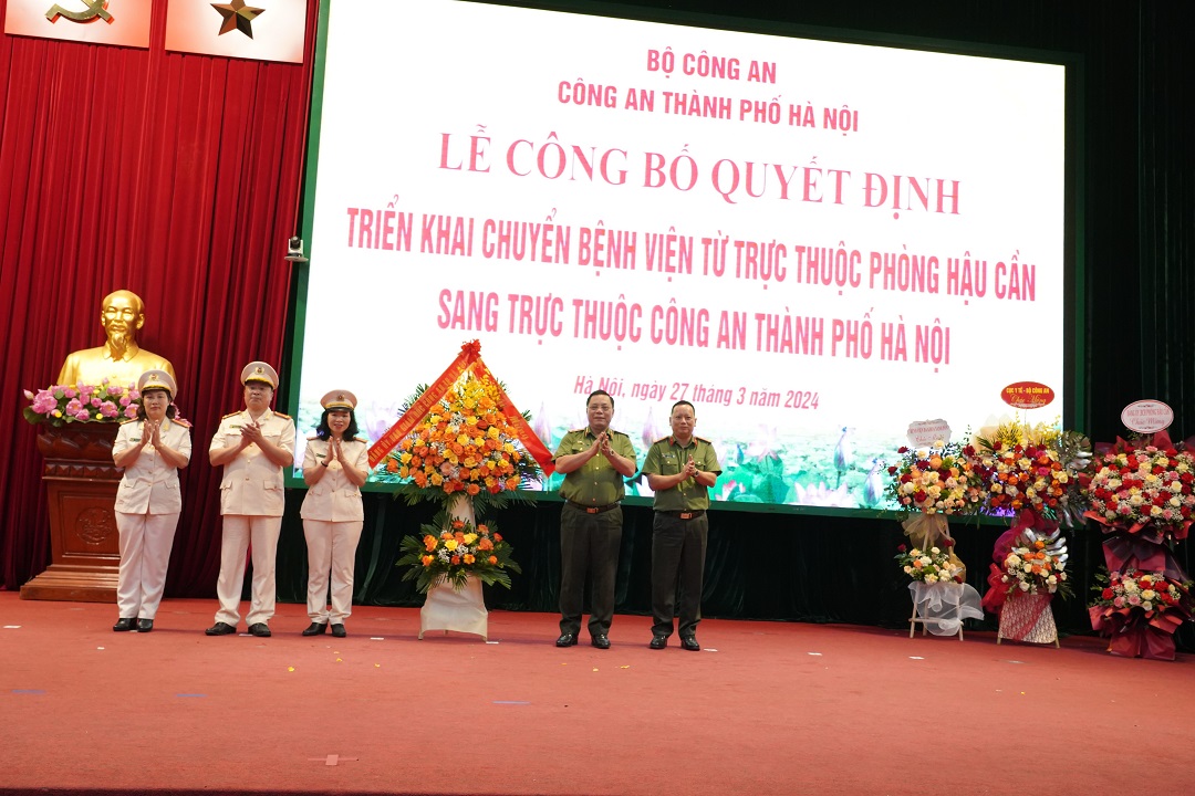 Chuyển Bệnh viện Công an Hà Nội trực thuộc Công an thành phố Hà Nội: Nâng cao hiệu quả quản lý, phục vụ tốt hơn cho cán bộ, chiến sĩ và nhân dân