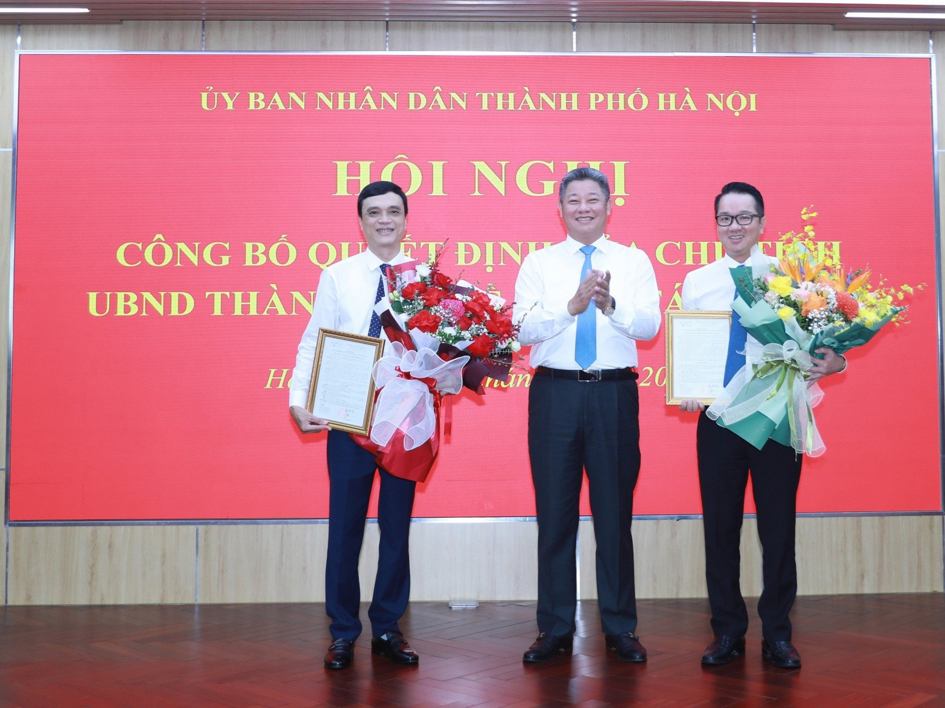Hai tân Phó Tổng Giám đốc Tổng công ty Du lịch Hà Nội được bổ nhiệm