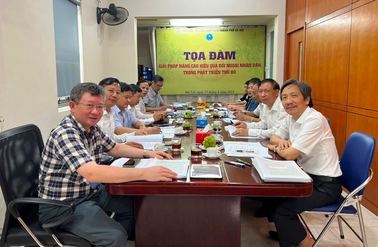 Tọa đàm về đối ngoại nhân dân Thủ đô: Nâng tầm vai trò, hiệu quả trong bối cảnh mới