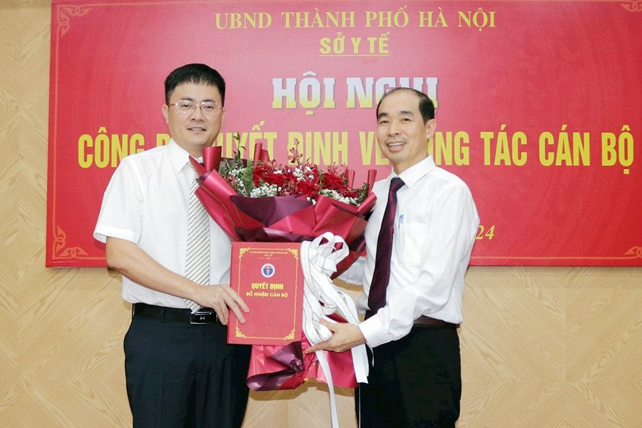 Bệnh viện Nhi Hà Nội có tân Giám đốc và các cán bộ chủ chốt