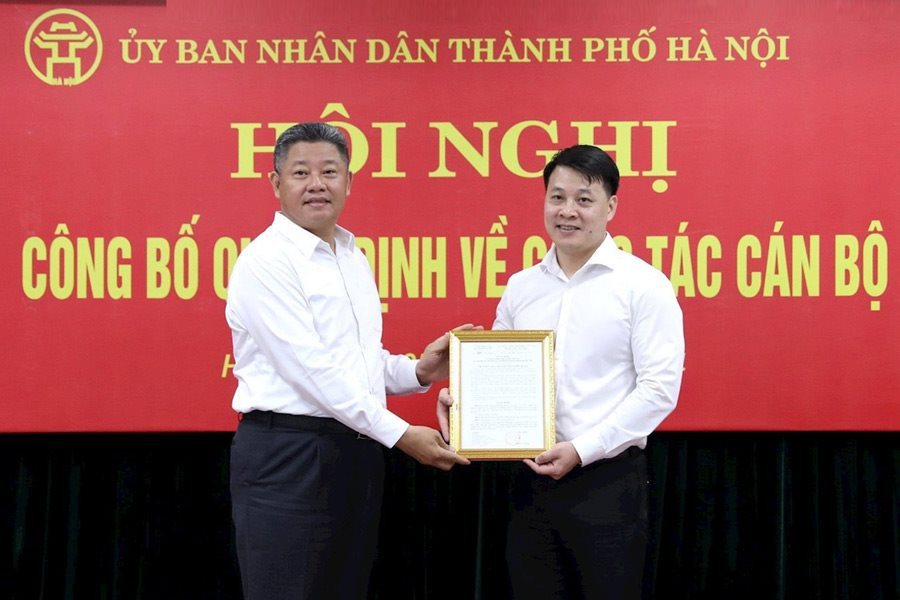 Đồng chí Nguyễn Trần Quang được bổ nhiệm giữ chức Phó Giám đốc Trung tâm Xúc tiến đầu tư, thương mại, du lịch Hà Nội