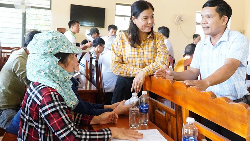 Thực hiện tốt phương châm “Dân biết, dân bàn, dân làm, dân kiểm tra, dân giám sát, dân thụ hưởng”