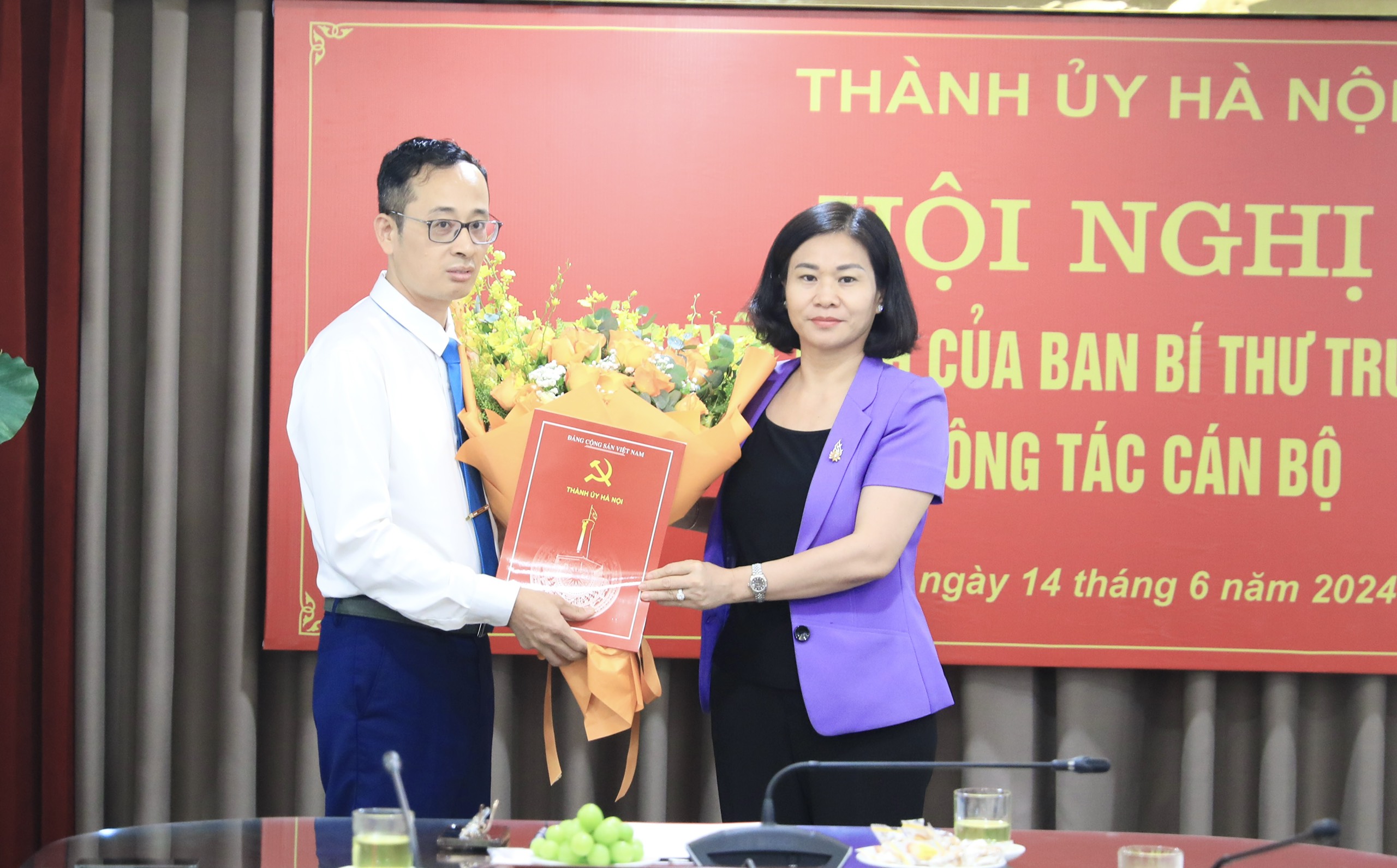Chuẩn y đồng chí Hoàng Văn Toái giữ chức vụ Phó Chủ nhiệm Ủy ban Kiểm tra Thành ủy