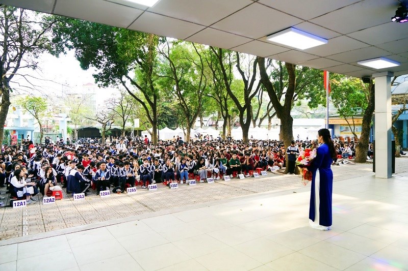 Kỷ niệm 93 năm thành lập Đoàn TNCS Hồ Chí Minh: Trường THPT Nguyễn Trãi - Ba Đình sôi nổi với nhiều hoạt động