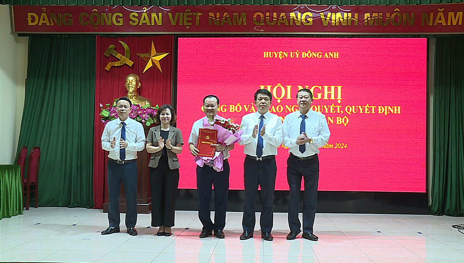 Đảng ủy xã Vĩnh Ngọc (huyện Đông Anh) có tân Bí thư Đảng ủy xã