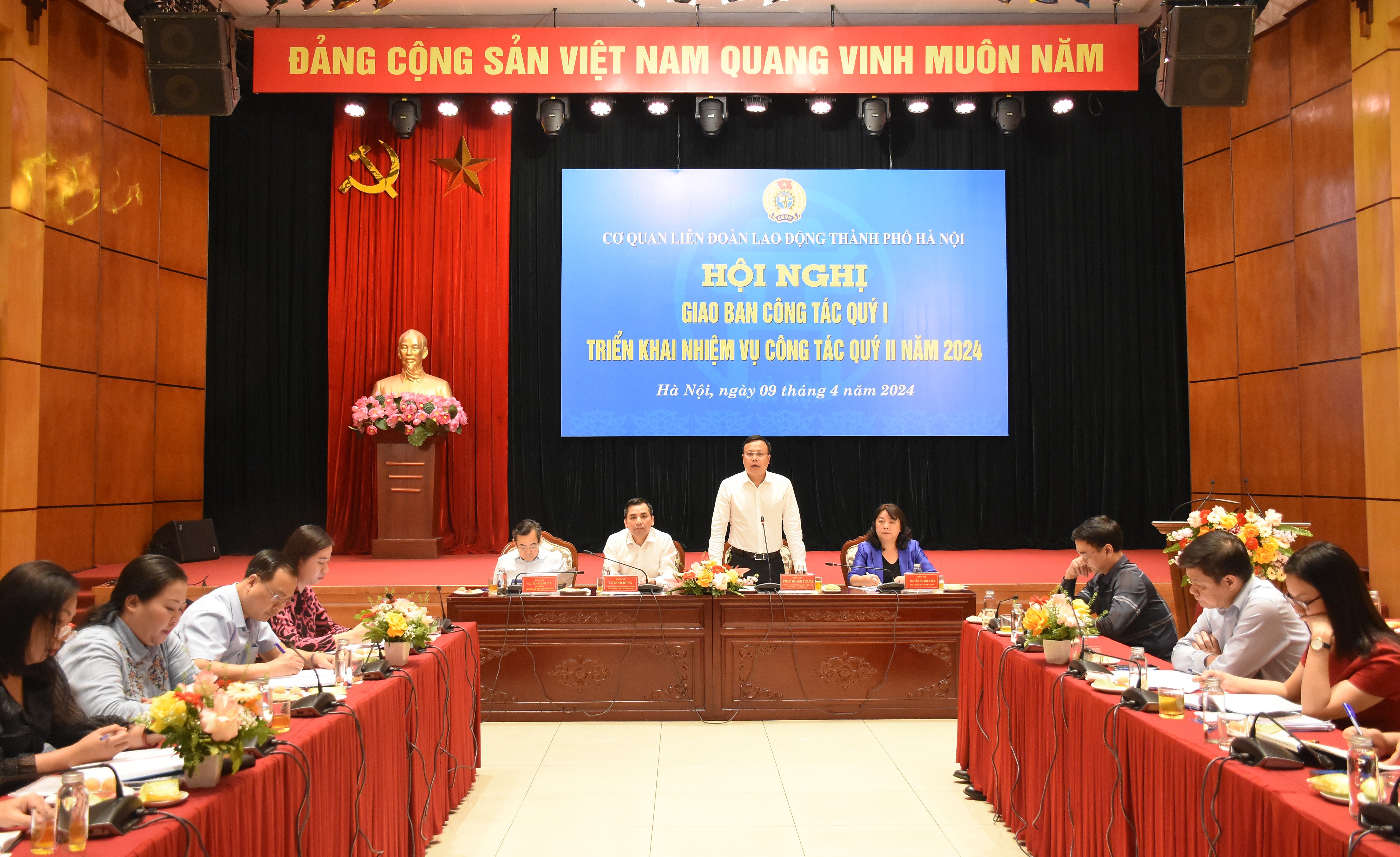 Liên đoàn Lao động thành phố: Nỗ lực hoàn thành thắng lợi mục tiêu kép phát triển kinh tế - xã hội và chăm lo đời sống đoàn viên, người lao động