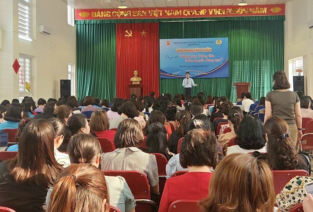 Hội nghị tập huấn chuyên đề "Nhà giáo Đống Đa tâm huyết, sáng tạo": Lan tỏa ngọn lửa đam mê và trách nhiệm