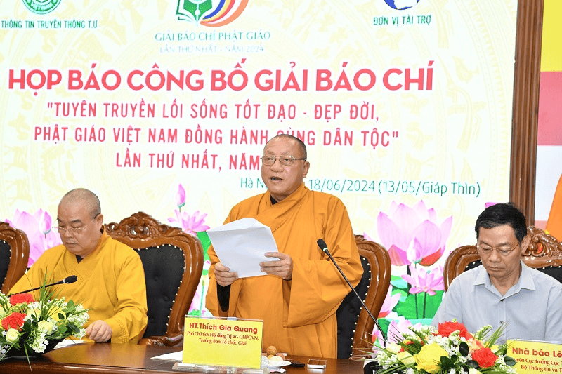Phát động Giải Báo chí toàn quốc đầu tiên về Phật giáo