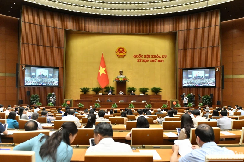 Thông cáo báo chí số 23 Kỳ họp thứ 7, Quốc hội khóa XV