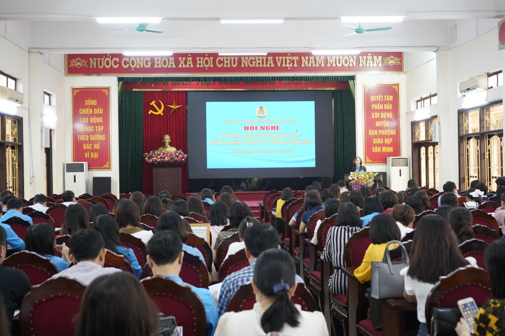 Liên đoàn Lao động huyện Đan Phượng: Nỗ lực hoàn thành xuất sắc các chỉ tiêu đề ra trong quý II-2024
