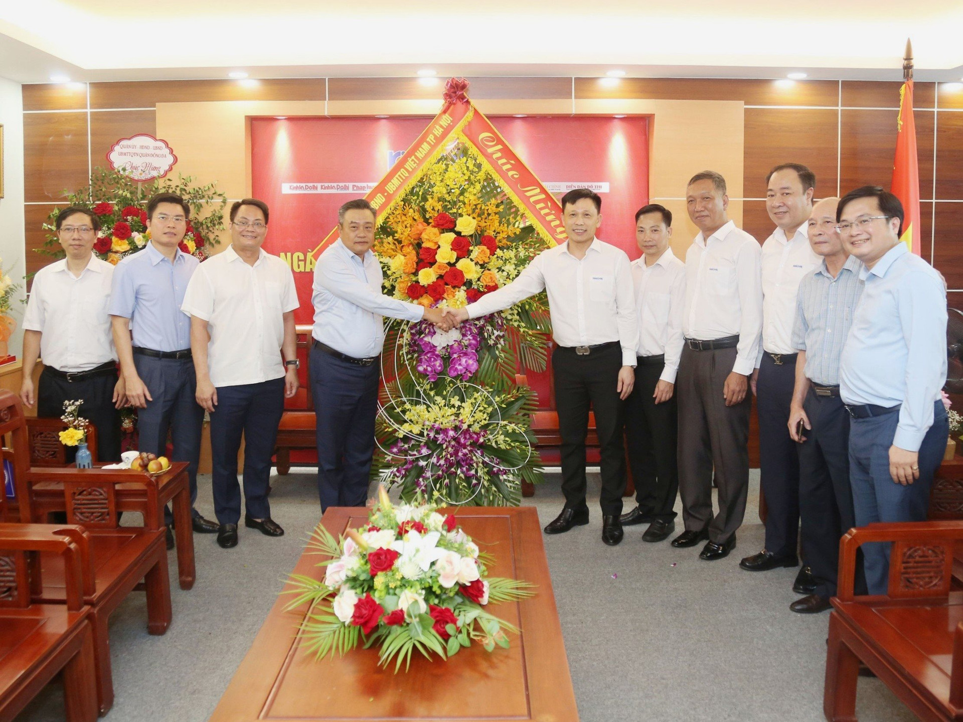 Chủ tịch UBND thành phố Hà Nội Trần Sỹ Thanh: "Thành phố luôn quan tâm, hỗ trợ các cơ quan báo chí Thủ đô"