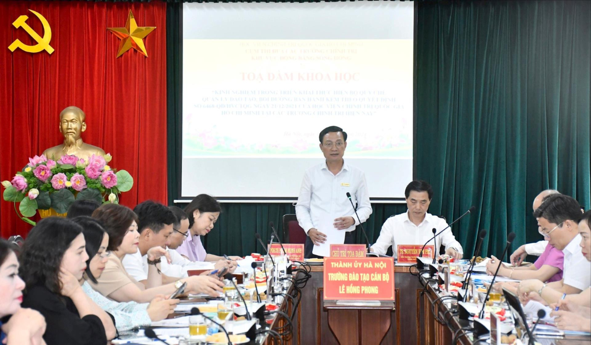 Nâng cao chất lượng đào tạo, bồi dưỡng cán bộ: Nỗ lực của các trường chính trị Cụm Đồng bằng sông Hồng