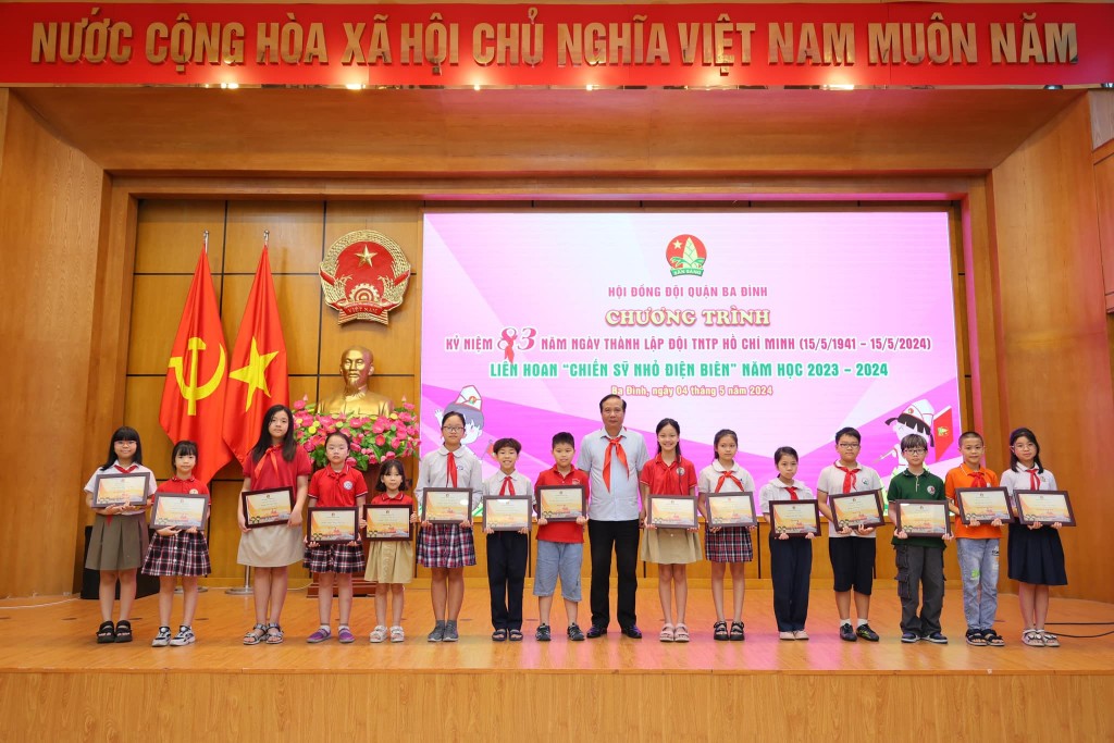 Quận Ba Đình: Kỷ niệm 83 năm thành lập Đội Thiếu niên tiền phong Hồ Chí Minh với nhiều hoạt động sôi nổi