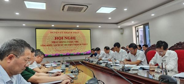 Phát động Cuộc thi “Tìm hiểu lịch sử huyện Thạch Thất”
