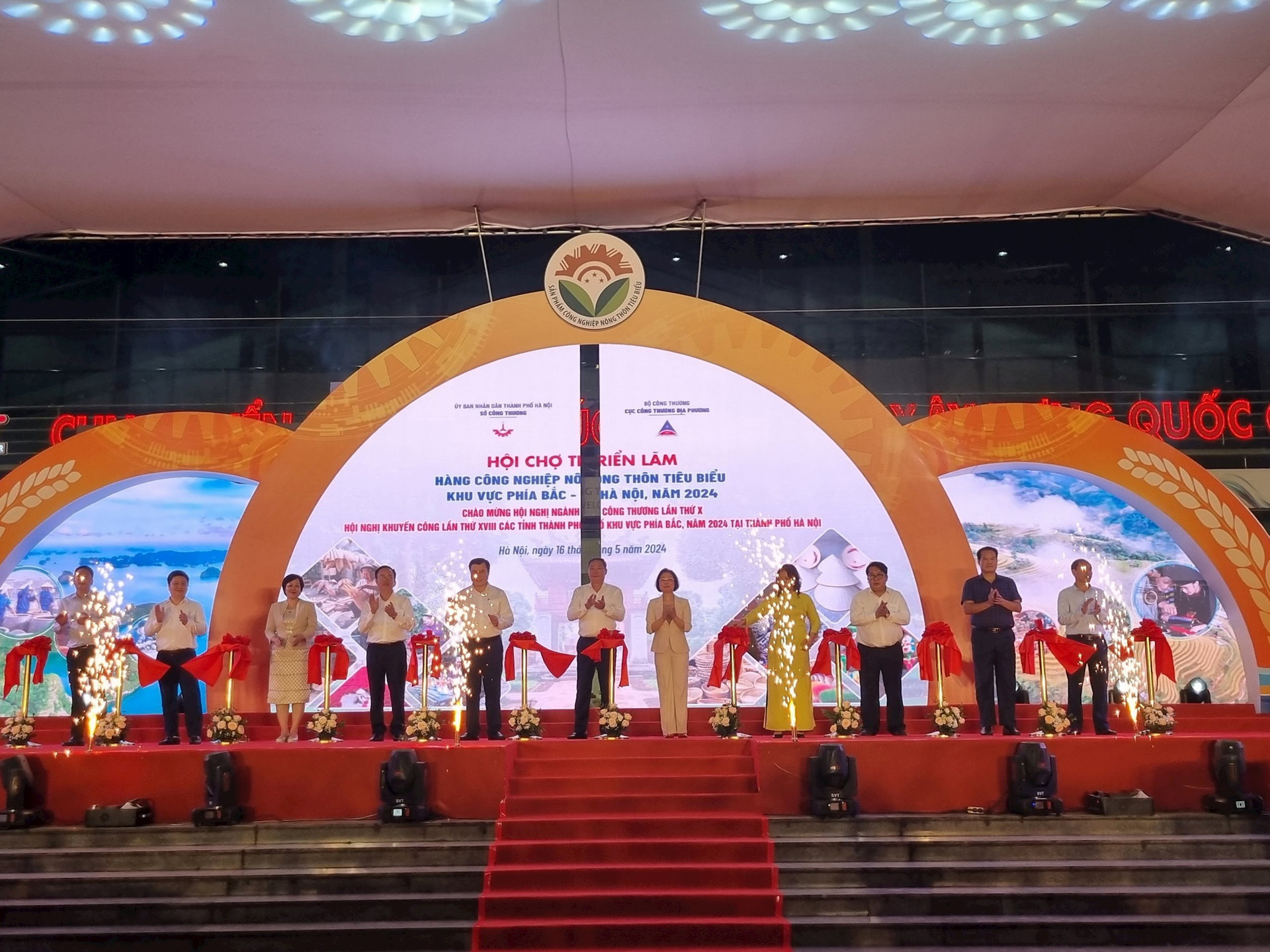 Hội chợ triển lãm hàng công nghiệp nông thôn tiêu biểu khu vực phía Bắc năm 2024: Quy tụ 270 gian hàng, giới thiệu sản phẩm tiêu biểu