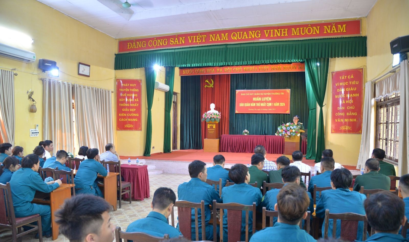 Đảm bảo an ninh quốc phòng địa phương: Mục tiêu huấn luyện dân quân năm thứ nhất