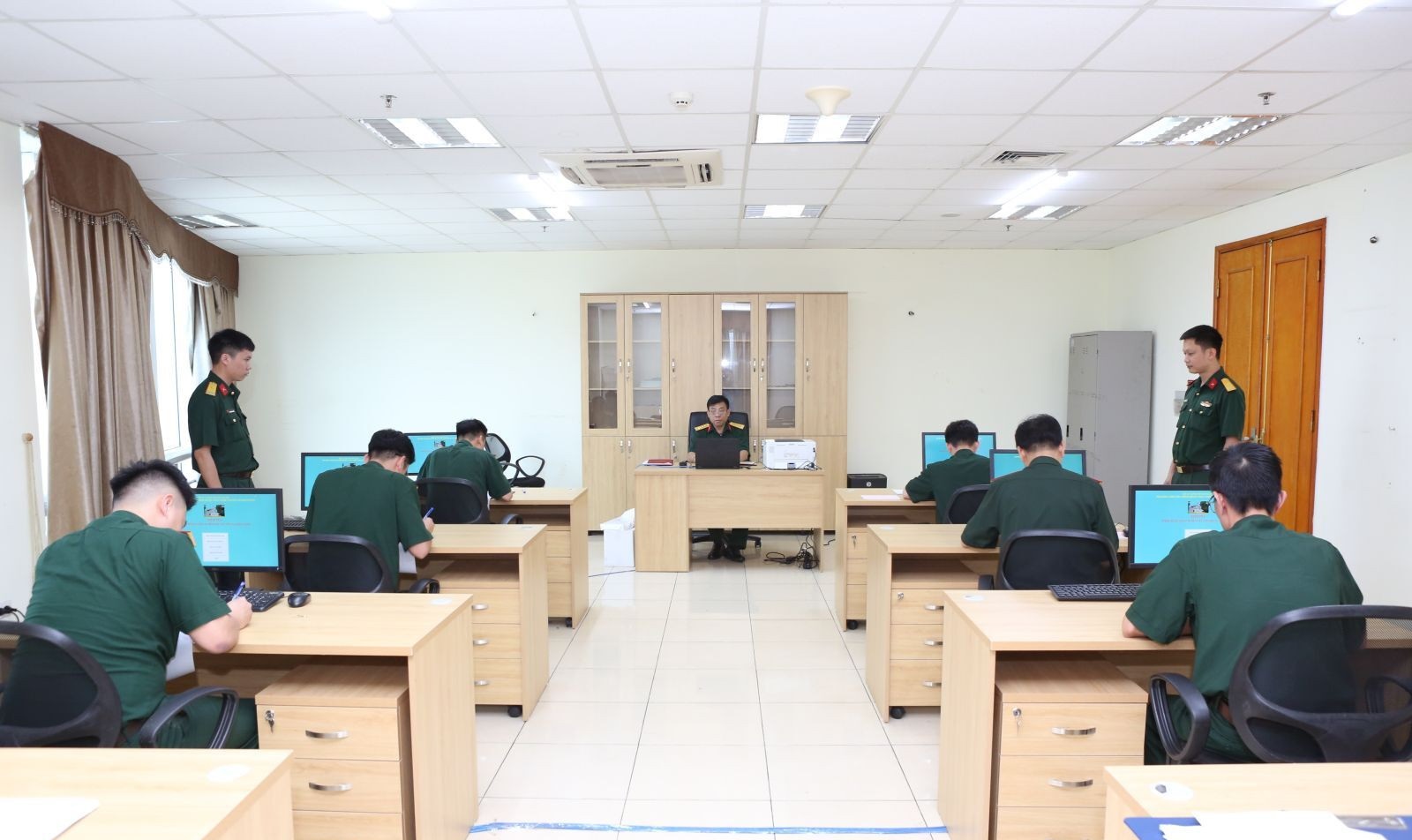 Kiểm tra kỹ năng nhân viên kỹ thuật ngành Cơ yếu: Nâng cao hiệu quả công tác đảm bảo an ninh