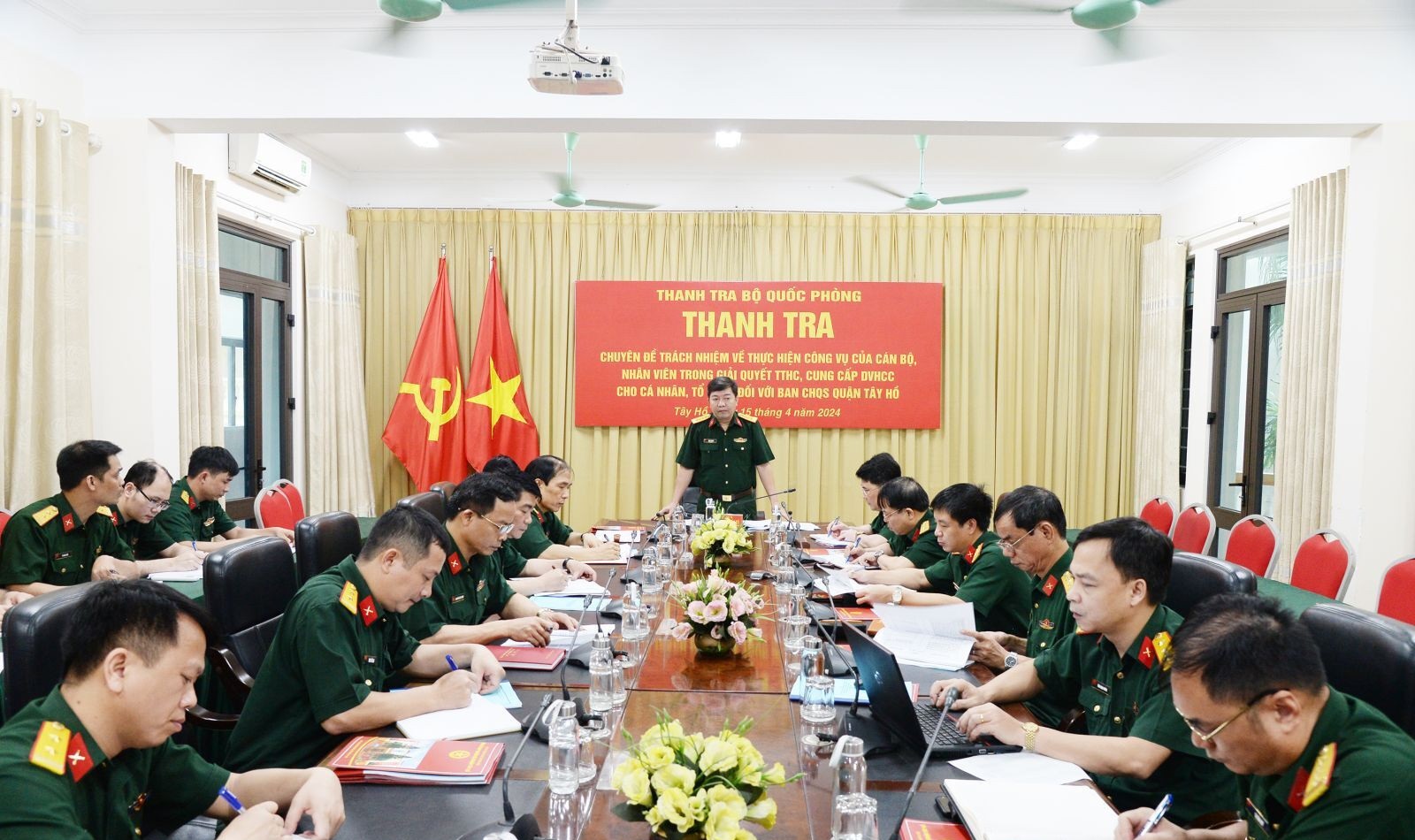 Bảo đảm sự nghiêm minh, hiệu lực, hiệu quả trong giải quyết thủ tục hành chính