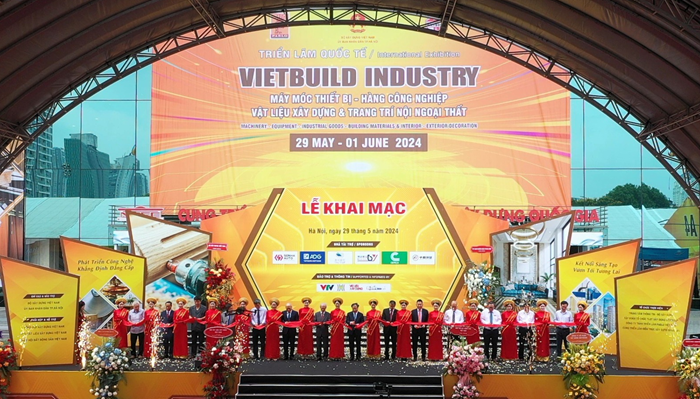 Khai mạc Vietbuild Industry Hà Nội 2024: Hội tụ tinh hoa ngành xây dựng