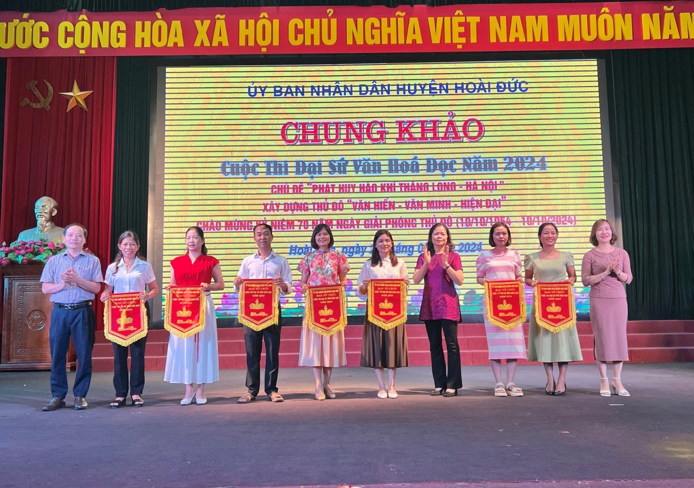Huyện Hoài Đức tôn vinh văn hóa đọc sách qua Cuộc thi "Đại sứ Văn hóa đọc" đầy hào hứng